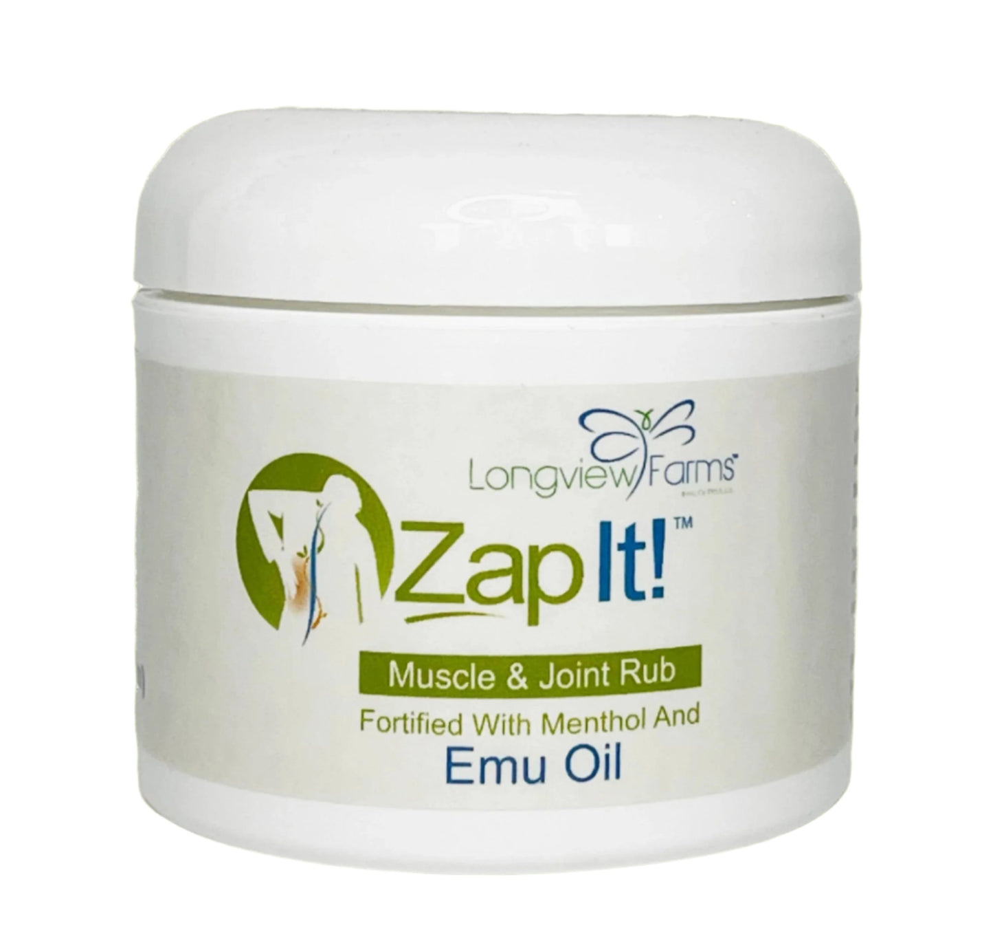 4 oz. Jar Zap It!  Muscle & Joint Rub